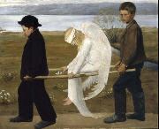 Hugo Simberg The Wounded Angel from 1903, USA oil painting artist